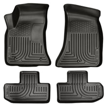 Carica l'immagine nel visualizzatore di Gallery, Husky Liners 11-12 Dodge Challenger WeatherBeater Combo Black Floor Liners