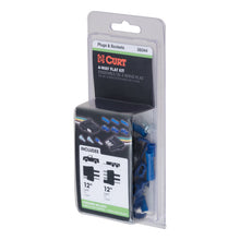 Load image into Gallery viewer, Curt 4-Way Flat Connector Plug &amp; Socket w/12in Wires Each &amp; Hardware (Packaged)