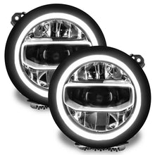Carica l'immagine nel visualizzatore di Gallery, Oracle Jeep Wrangler JL/Gladiator JT RGB+W Headlight DRL Upgrade Kit - ColorSHIFT w/o Controller