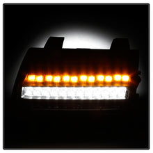 Carica l&#39;immagine nel visualizzatore di Gallery, Spyder Jeep Wrangler 2018-2019 ( LED Model Only) LED Front Bumper Lights - Sequential Signal - Black