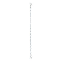 Load image into Gallery viewer, Curt 48in Safety Chain w/2 S-Hooks (5000lbs Clear Zinc)
