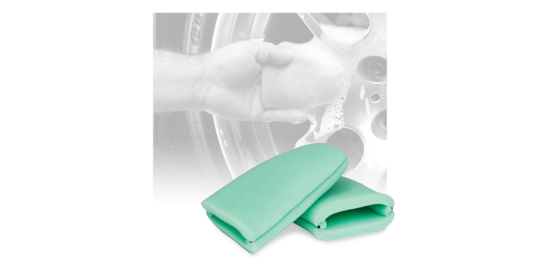 Griots Garage 3-Finger Foam Detail Mitts (Set of 2) - Single