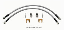 गैलरी व्यूवर में इमेज लोड करें, Wilwood Flexline Kit 18 inch -3 3/8-24 IF 1/8 NPT Straight