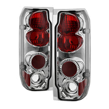 Carica l&#39;immagine nel visualizzatore di Gallery, Spyder Ford F150 87-96/Ford Bronco 88-96 Euro Style Tail Lights Chrome ALT-YD-FF15089-C