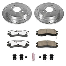 Cargar imagen en el visor de la galería, Power Stop 08-09 Buick Allure Rear Z26 Street Warrior Brake Kit