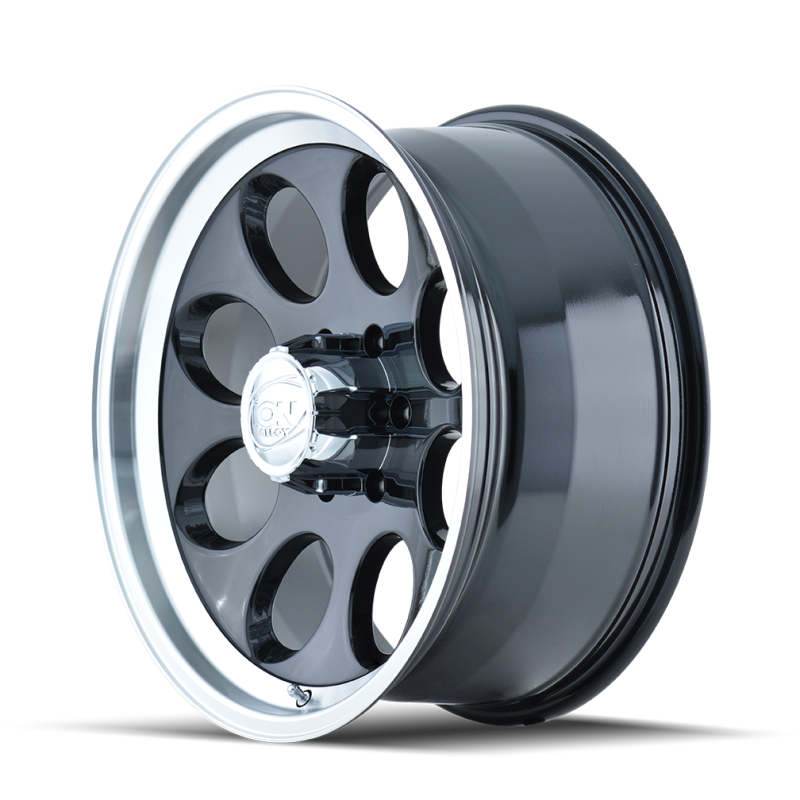 ION Type 171 20x9 / 5x139.7 BP / 0mm Offset / 108mm Hub Black/Machined Wheel