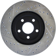 Charger l&#39;image dans la galerie, StopTech 03-09 Chrysler PTCruiser Tur / 03-05 Dodge Neon SRT-4 Front Left Slotted &amp; Drilled Rotor