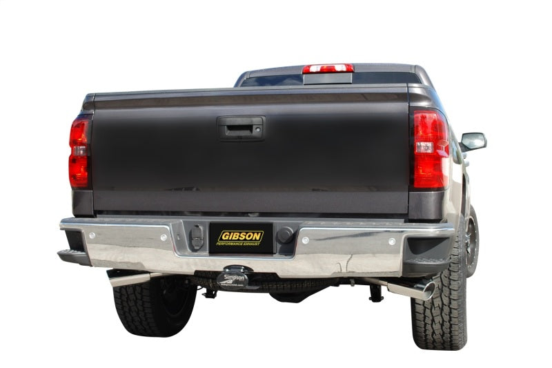 Gibson 14-18 GMC Sierra 1500 Denali 6.2L 3.5in/2.25in Cat-Back Dual Extreme Exhaust - Stainless - 2to4wheels