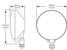 Cargar imagen en el visor de la galería, Hella Headlamp FF-ZF 0/180GR MG12 1F7