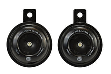 गैलरी व्यूवर में इमेज लोड करें, Hella Horn Kit Bx Blk Disc Mcycle 12V Univ