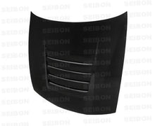 Charger l&#39;image dans la galerie, Seibon 97-98 Nissan 240SX/Silvia TR Carbon Fiber Hood