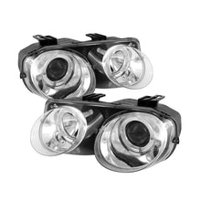 Carica l&#39;immagine nel visualizzatore di Gallery, Spyder Acura Integra 98-01 Projector Headlights LED Halo -Chrome High H1 Low 9006 PRO-YD-AI98-HL-C