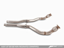 Cargar imagen en el visor de la galería, AWE Tuning Audi 8R 3.0T Non-Resonated Downpipes for Q5 / SQ5