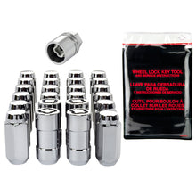 Laden Sie das Bild in den Galerie-Viewer, McGard 6 Lug Hex Install Kit w/Locks (Cone Seat Nut) M14X1.5 / 22mm Hex / 1.945in. Length - Chrome