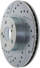 Laden Sie das Bild in den Galerie-Viewer, StopTech Select Sport 13-15 Subaru BRZ Slotted / Drilled Right Front Rotor