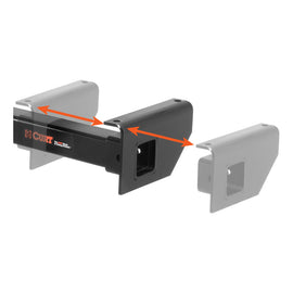 Curt Adjustable RV Trailer Hitch 2in Receiver (Up to 51in Frames)