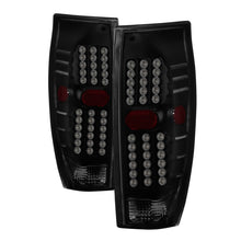 Carica l&#39;immagine nel visualizzatore di Gallery, xTune 02-06 Chevrolet Avalanche LED Tail Lights - Black Smoke (ALT-JH-CAV02-LED-BSM)