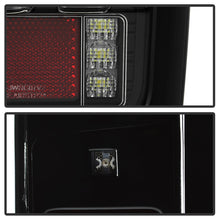 Carica l&#39;immagine nel visualizzatore di Gallery, Spyder 07-16 Jeep Wrangler Version 2 Light Bar LED Tail Lights - Black (ALT-YD-JWA07V2-LBLED-BK)