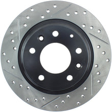 Carica l&#39;immagine nel visualizzatore di Gallery, StopTech Mazda Mazda6 Slotted &amp; Drilled Right Rear Rotor