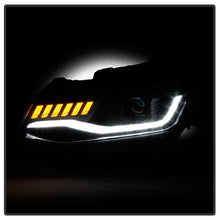 Carica l&#39;immagine nel visualizzatore di Gallery, Spyder Chevy Camaro 16-18 (Do Not Fit Halogen) Projector Headlights Black PRO-YD-CCAM16HIDSI-SEQ-BK