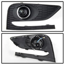 Charger l&#39;image dans la galerie, Spyder 17-18 Chevrolet Cruze OEM Fog Lights w/Universal Switch- Clear (FL-CCRZ2016-C)