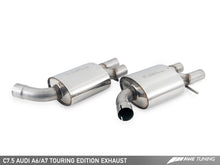 Charger l&#39;image dans la galerie, AWE Tuning Audi C7.5 A7 3.0T Touring Edition Exhaust - Quad Outlet Diamond Black Tips