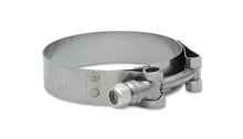 Carica l&#39;immagine nel visualizzatore di Gallery, Vibrant SS T-Bolt Clamps Pack of 2 Size Range: 4.20in to 4.60in O.D. For use with 4in I.D. couplings