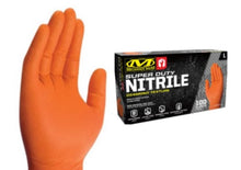 गैलरी व्यूवर में इमेज लोड करें, Mechanix Wear SD Orange Nitrile RDT 8 Mil MD - 100 PK