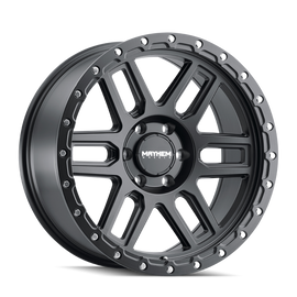 Mayhem 8304 Delta 20x9 / 5x127 BP / 0mm Offset / 78.1mm Hub Matte Black Wheel