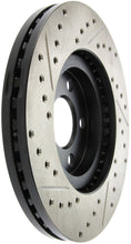 Charger l&#39;image dans la galerie, StopTech 03-09 Chrysler PTCruiser Tur / 03-05 Dodge Neon SRT-4 Front Left Slotted &amp; Drilled Rotor