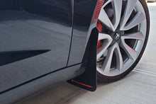 Carica l'immagine nel visualizzatore di Gallery, Rally Armor 17+ Tesla Model 3 UR Black Mud Flap w/ Dark Grey Logo