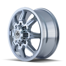 Cargar imagen en el visor de la galería, Mayhem 8101 Monstir 19.5x6.75 / 8x170 BP / 102mm Offset / 124.9mm Hub Front Chrome Wheel