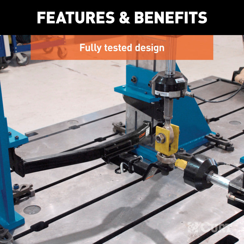 Curt 87-95 Nissan Pathfinder Class 3 Trailer Hitch w/2in Receiver