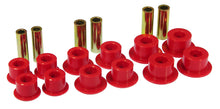 Charger l&#39;image dans la galerie, Prothane 99-14 Chevy Silverado 1500/2500 2/4wd Rear Spring Bushings - Red