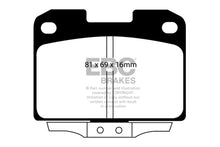 Carica l&#39;immagine nel visualizzatore di Gallery, EBC 94-96 Dodge Stealth 3.0 4WD Redstuff Rear Brake Pads