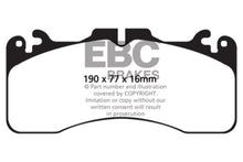 गैलरी व्यूवर में इमेज लोड करें, EBC 09+ Lexus LS460 4.6 Sport Redstuff Front Brake Pads