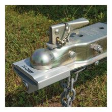 Carica l&#39;immagine nel visualizzatore di Gallery, Curt Trailer Coupler Lock for 1-7/8in or 2in Flat Lip Couplers (Grey Aluminum)