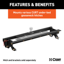 Laden Sie das Bild in den Galerie-Viewer, Curt 15-18 Ford F-150 Double Lock Gooseneck Installation Brackets