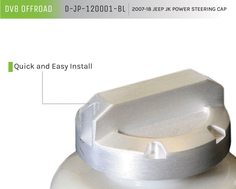 DV8 Offroad 2007-2018 Jeep JK Power Steering Cap