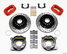 गैलरी व्यूवर में इमेज लोड करें, Wilwood Forged Dynalite P/S P-B Kit Drilled Red New Big Ford 2.36in Offset
