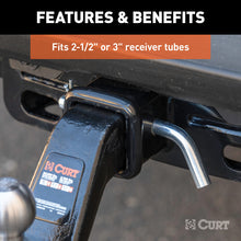 Carica l&#39;immagine nel visualizzatore di Gallery, Curt Heavy-Duty 5/8in Hitch Pin w/Groove (2-1/2in or 3in Receiver Zinc)