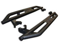 Load image into Gallery viewer, DV8 Offroad 07-18 Jeep Wrangler JK Steel Rock Guard/Sliders - Black (2 Door)