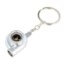 गैलरी व्यूवर में इमेज लोड करें, Xtune Key Chain Spinning Turbo Bearing Silver ACC-KEYC01-SL