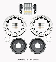 गैलरी व्यूवर में इमेज लोड करें, Wilwood Pro-Matrix Rear Kit Drilled 05-12 Mustang GT (2pc Hat/Rtr)