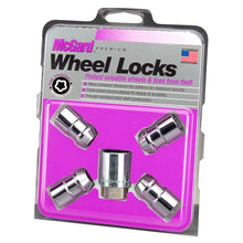Laden Sie das Bild in den Galerie-Viewer, McGard Wheel Lock Nut Set - 4pk. (Cone Seat) 7/16-20 / 3/4 Hex / 1.46in. Length - Chrome