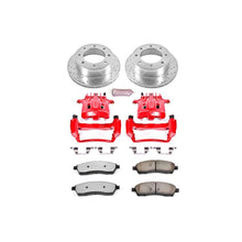 Carica l&#39;immagine nel visualizzatore di Gallery, Power Stop 2000 Ford Excursion Z36 Truck and Tow Kit w/ Calipers - Rear