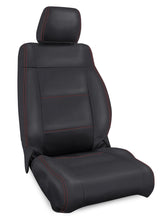 Cargar imagen en el visor de la galería, PRP 11-12 Jeep Wrangler JK Front Seat Covers/2 door or 4 door (Pair) - Black with Red Stitching
