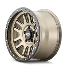 Carica l&#39;immagine nel visualizzatore di Gallery, Dirty Life 9309 Canyon Pro 17x9/5x127 BP/-38mm Offset/71.5mm Hub Satin Gold Wheel - Beadlock