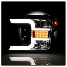 Carica l&#39;immagine nel visualizzatore di Gallery, Spyder Signature Ford F150 18-19 (Halogen Model) Proj. Headlights - Chrome (PRO-YD-FF15018-LBSEQ-C)