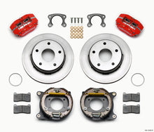 गैलरी व्यूवर में इमेज लोड करें, Wilwood Dynapro Lug Mount P/S Park Brake Kit Red Small Ford 2.36in Off Bronco 5 x 5.50